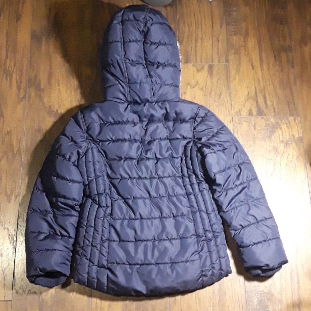 Old Navy navy blue puffer coat - Picture 5 of 12